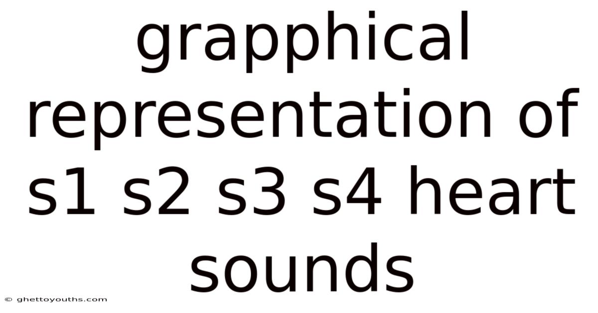 Grapphical Representation Of S1 S2 S3 S4 Heart Sounds