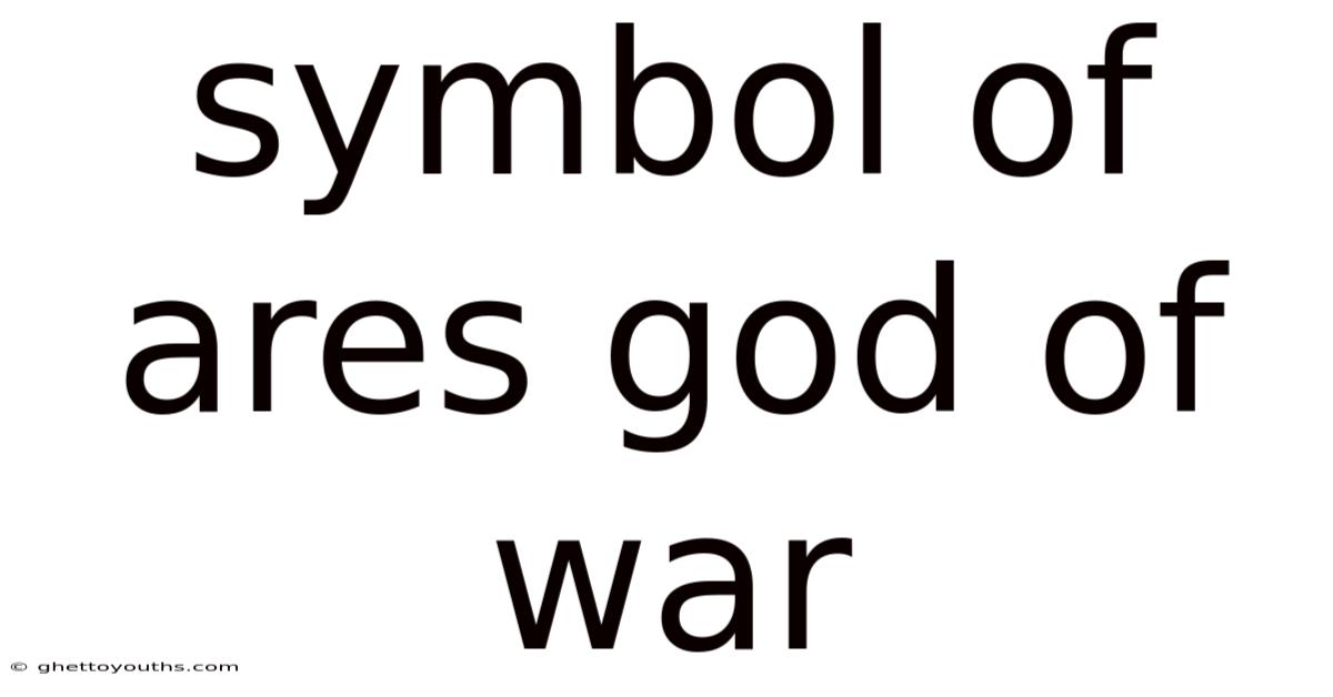 Symbol Of Ares God Of War
