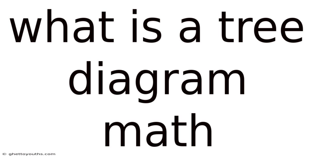 What Is A Tree Diagram Math