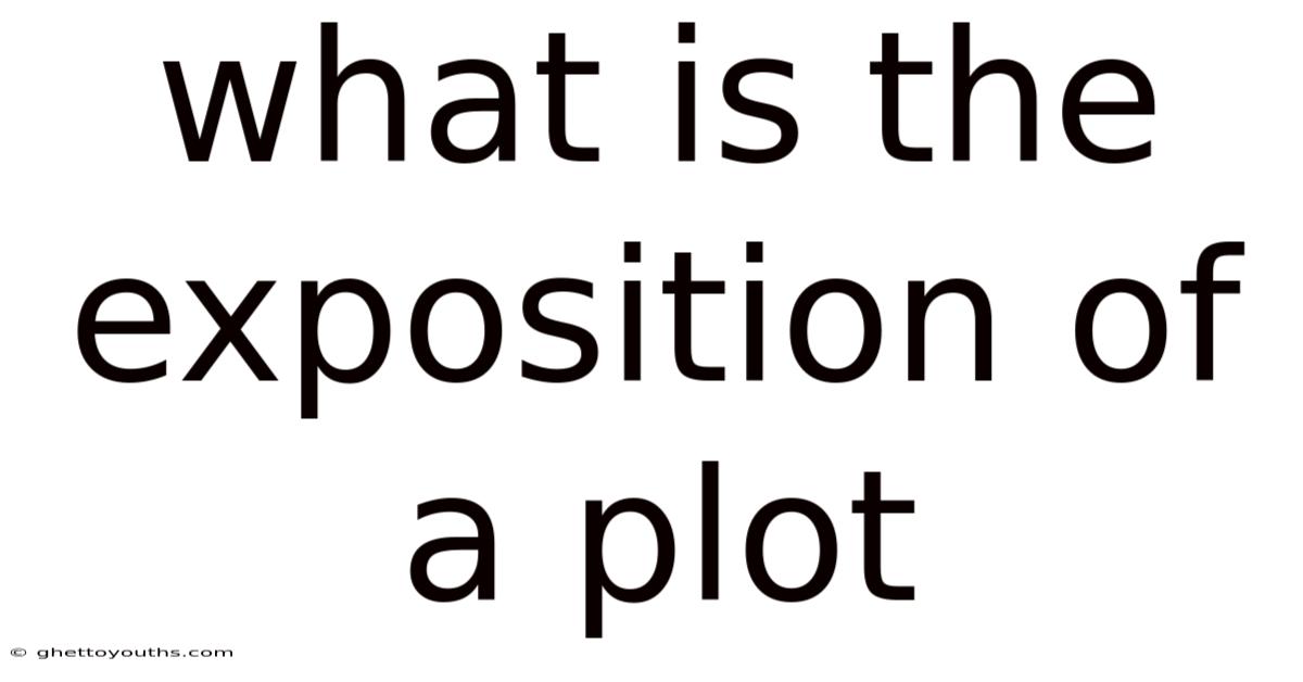 What Is The Exposition Of A Plot