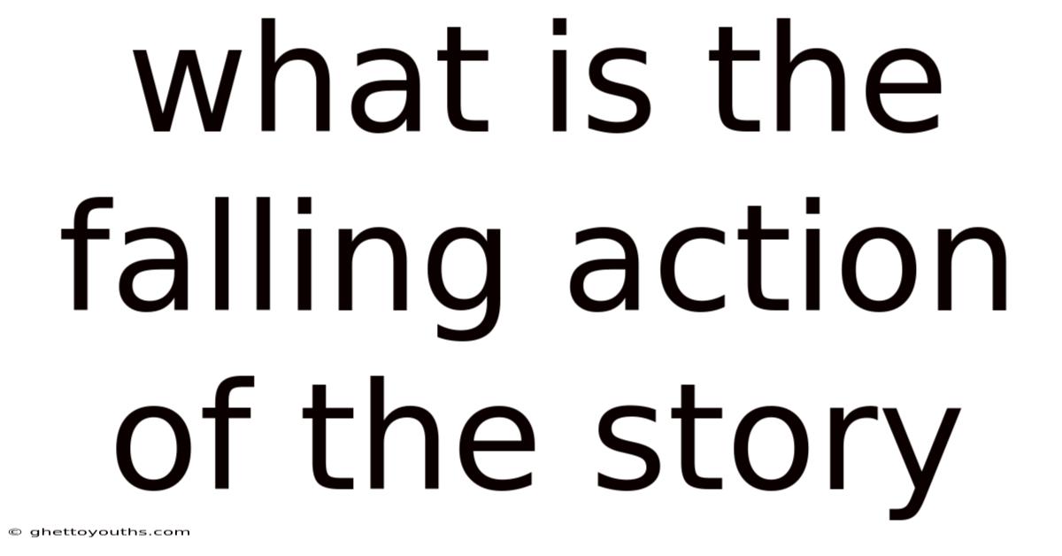 What Is The Falling Action Of The Story